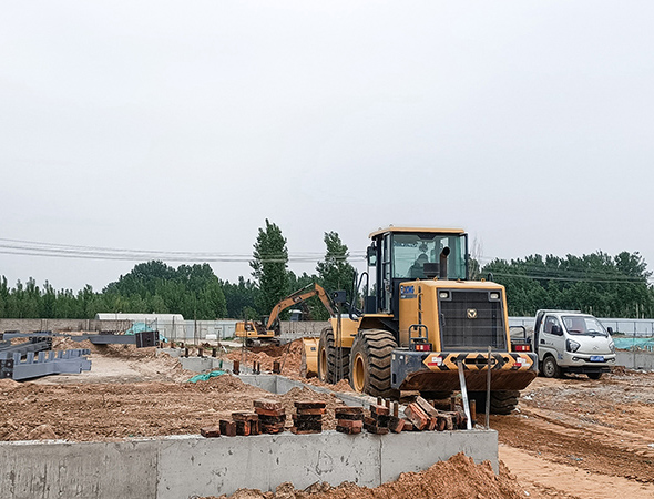 最新消息！唐山金路智能数字化工厂建设项目进入施工高峰阶段