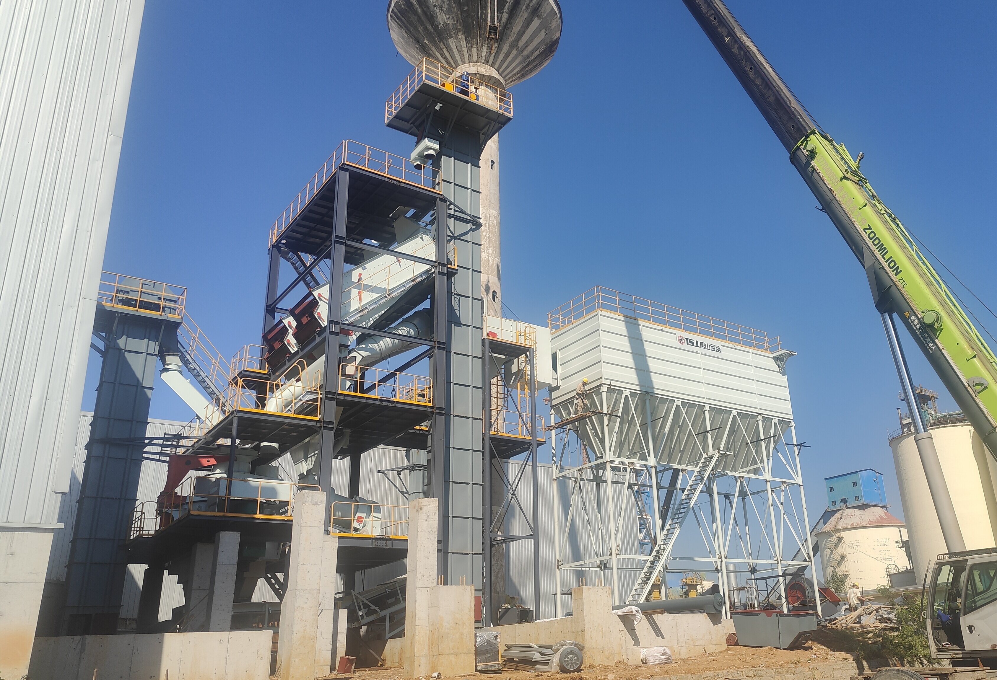 干法制砂楼：赋能建筑垃圾资源化 开启循环经济新征程